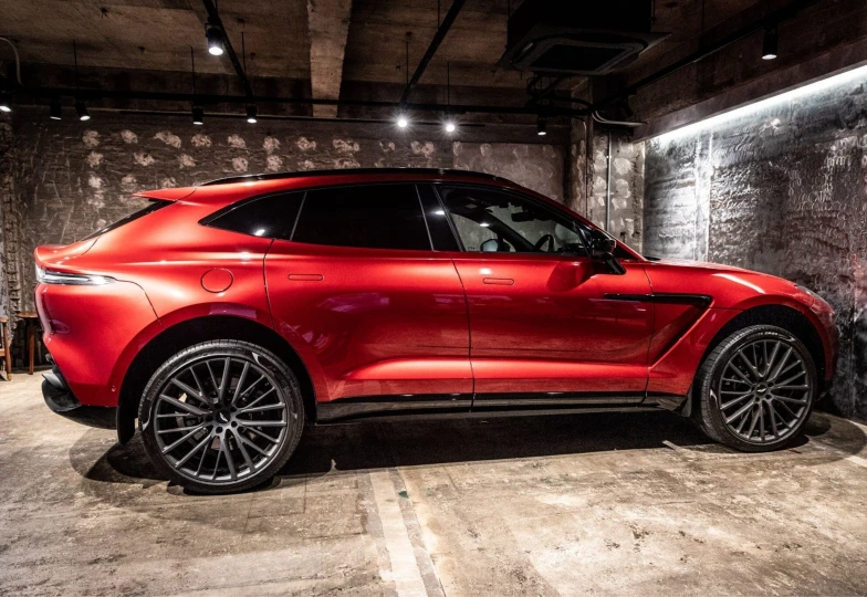 Aston Martin DBX Red