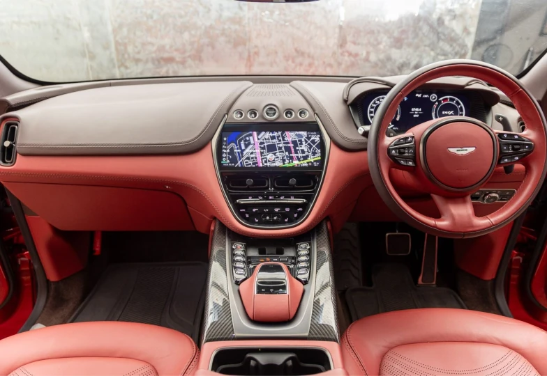 Aston Martin DBX Red