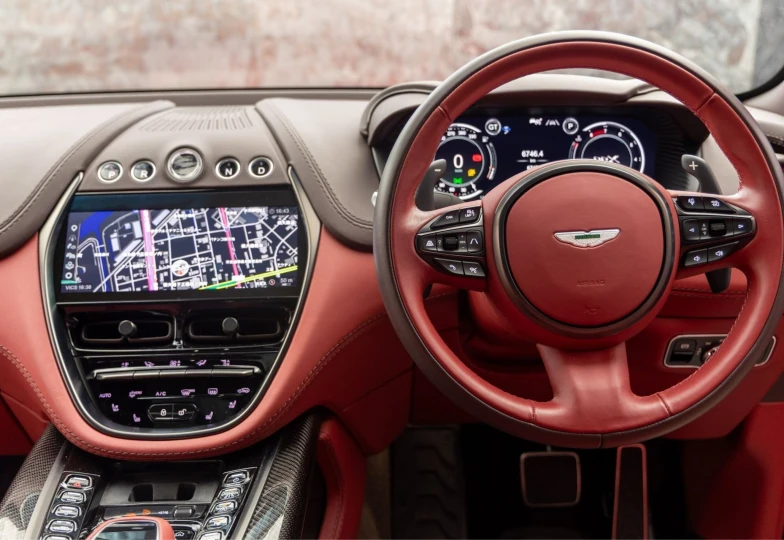 Aston Martin DBX Red