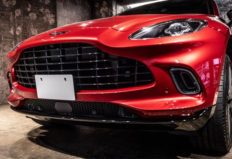 Aston Martin DBX Red
