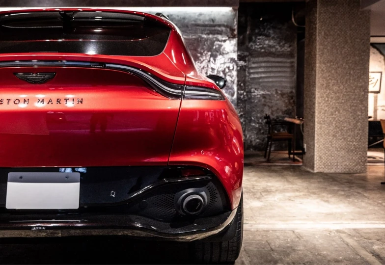 Aston Martin DBX Red