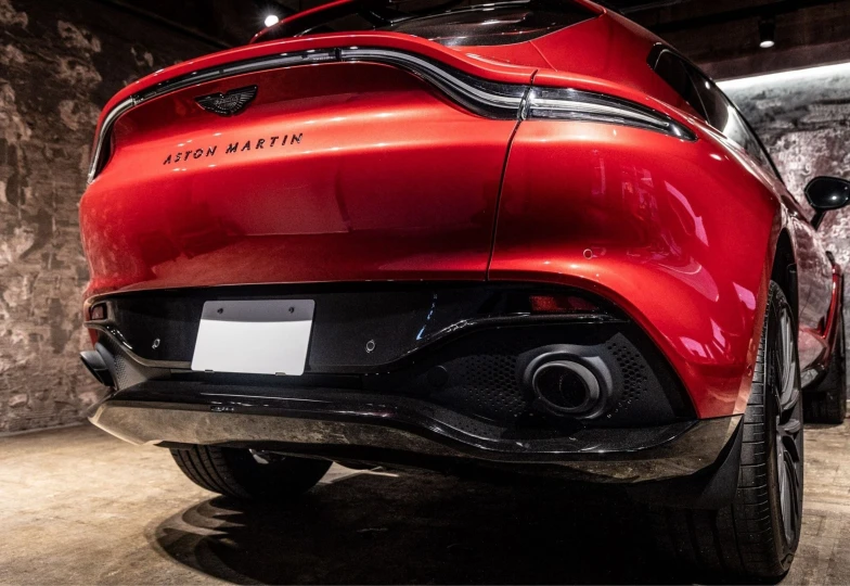 Aston Martin DBX Red