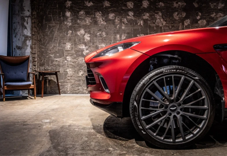 Aston Martin DBX Red