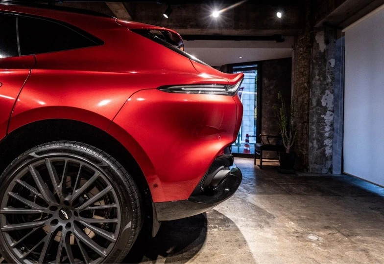 Aston Martin DBX Red