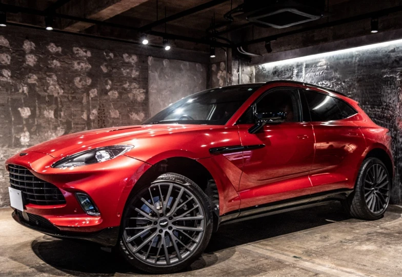 Aston Martin DBX Red