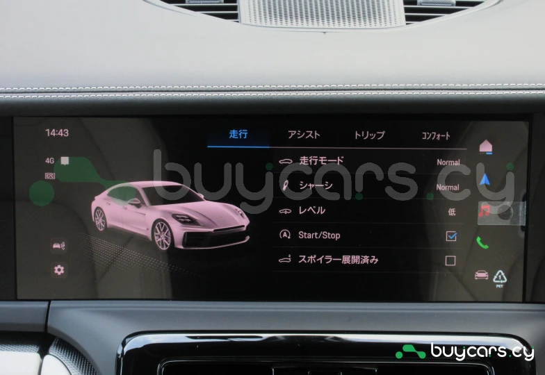 Porsche Panamera Черный