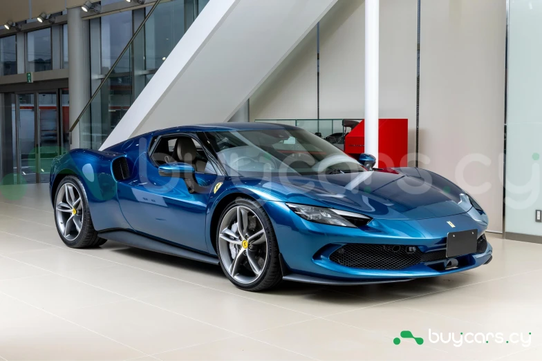 Ferrari 296 Синий