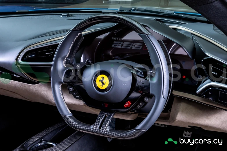 Ferrari 296 Синий