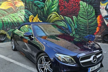 Mercedes E-class 220D AMG Convertible, 2017