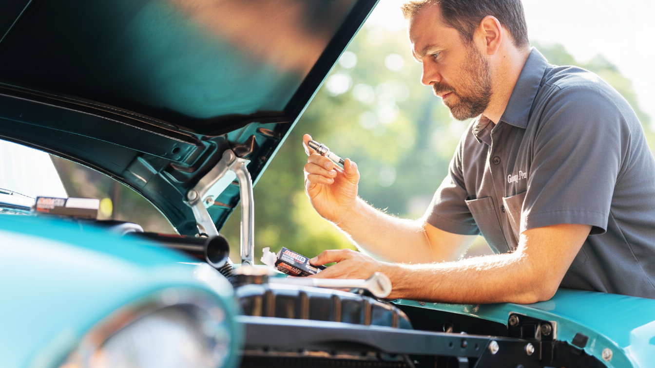 замена свечей зажигания
