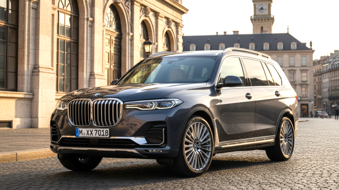 BMW X7 grey colour