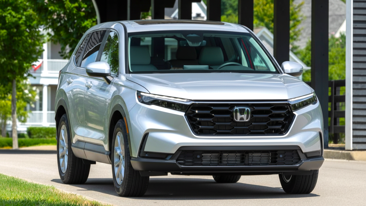 Honda CR–V AWD2 серебристого цвета