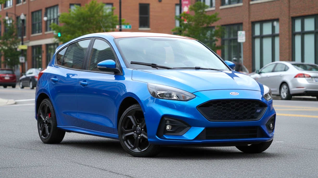 Ford Focus 3 blue colour