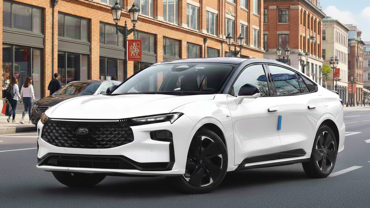 Ford Mondeo white colour