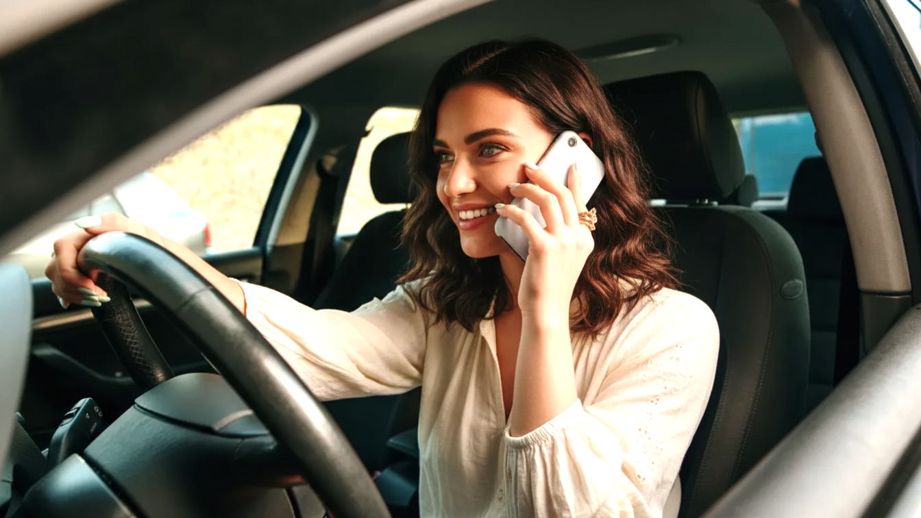 Использование мобильного телефна за рулем