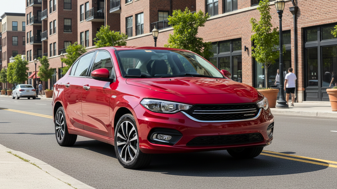 Dodge Neon red colour