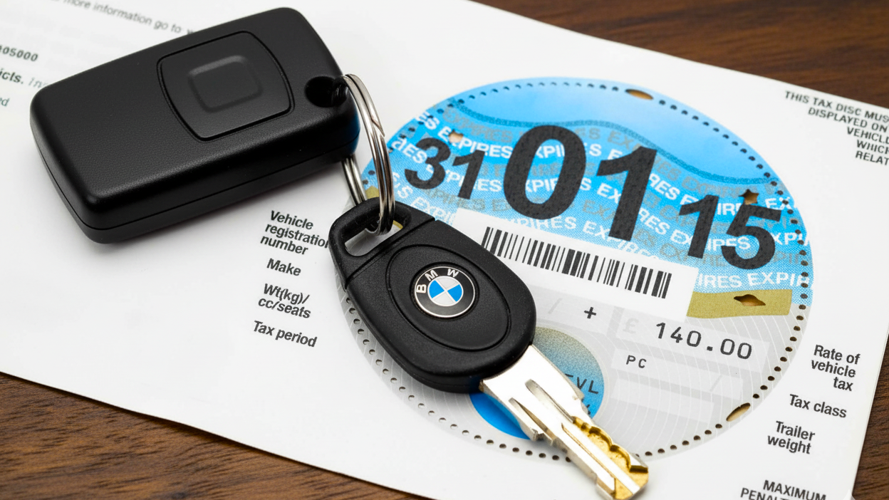 road tax documents