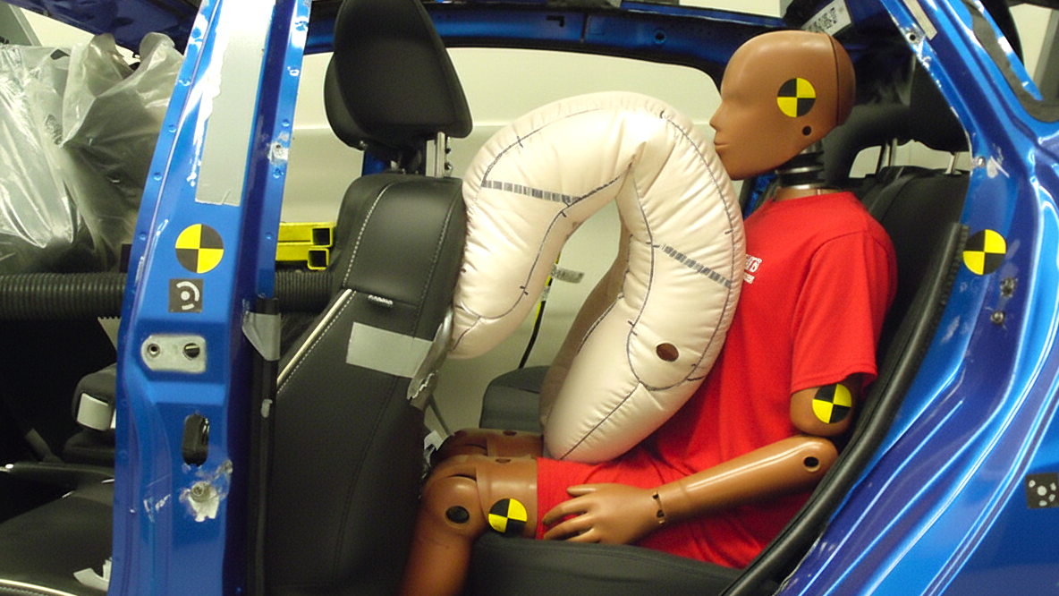 Airbags in a car