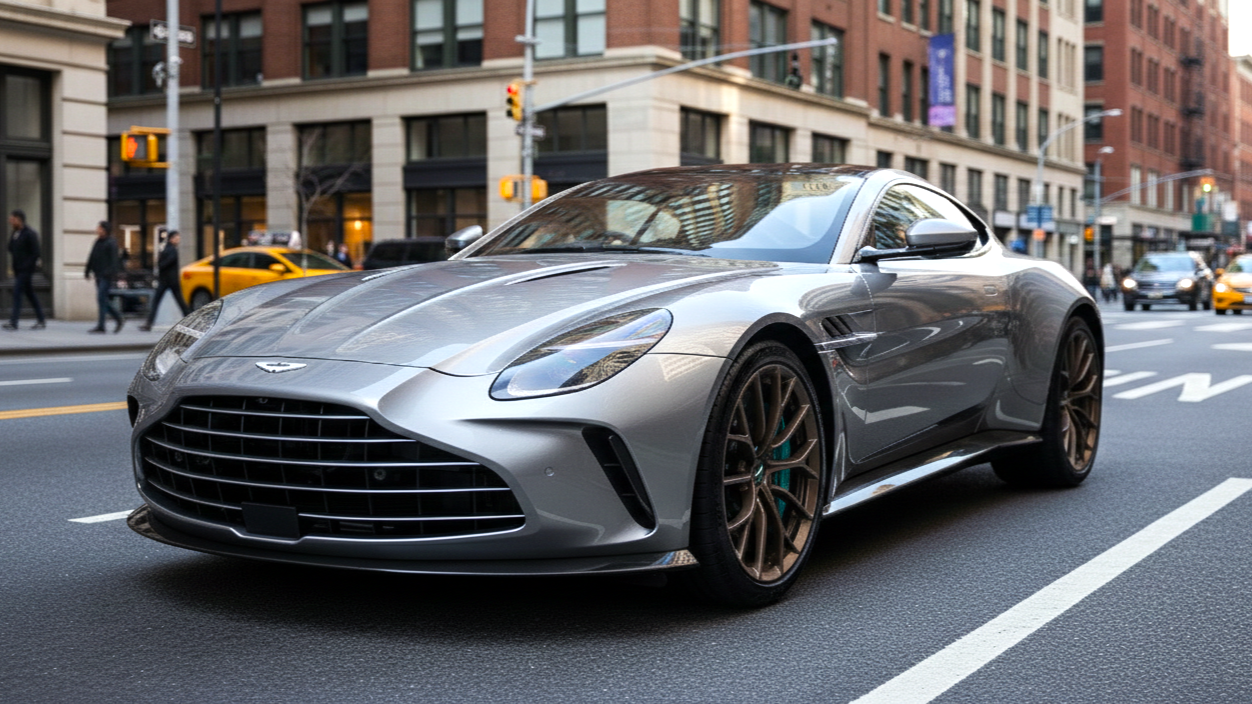Aston Martin Vantage (New Generation) grey colour
