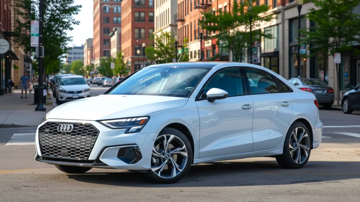 Audi A3 white colour