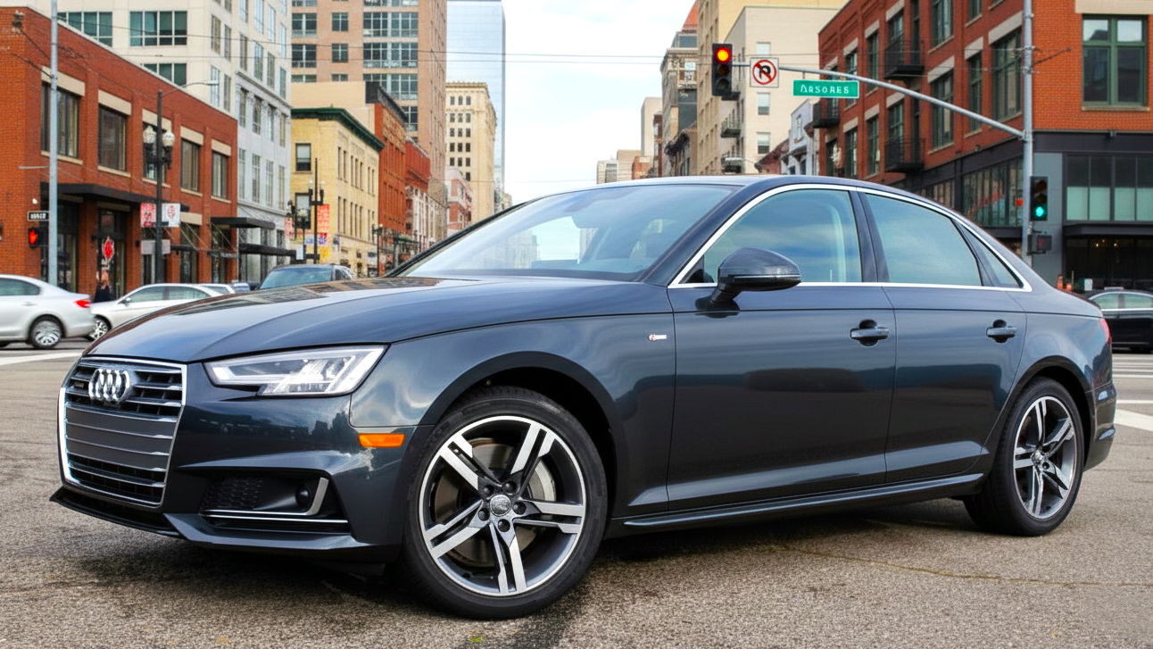 Audi A4 black colour