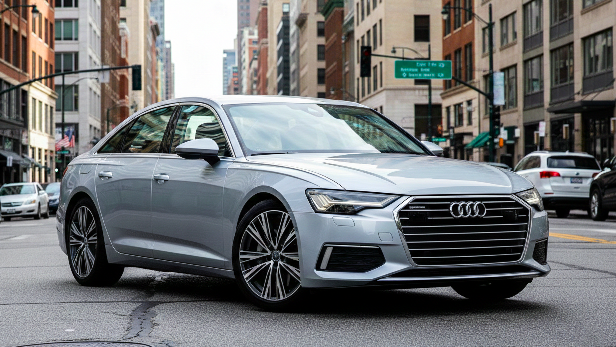 Audi A6 grey colour