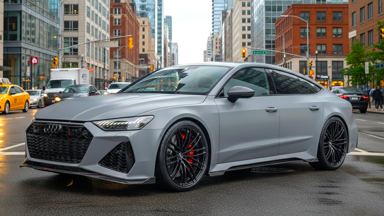 Audi RS7 grey colour