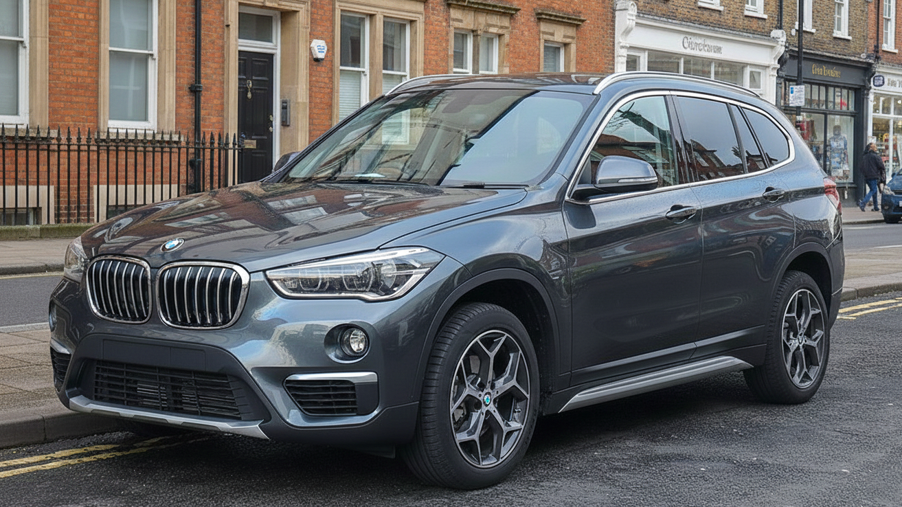 BMW X1 темно-серый