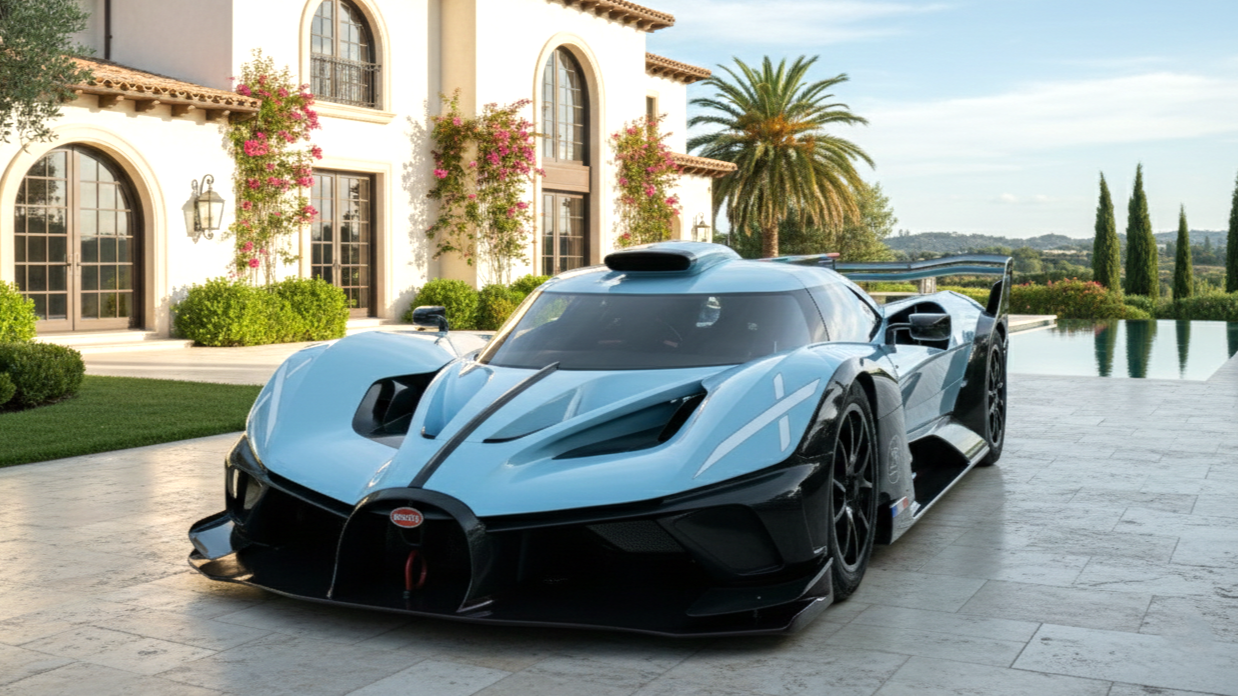 Bugatti Bolide (concept, 2020) blue