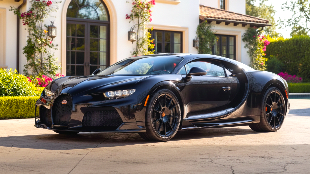 Bugatti Chiron Super Sport 300+ (2019) black