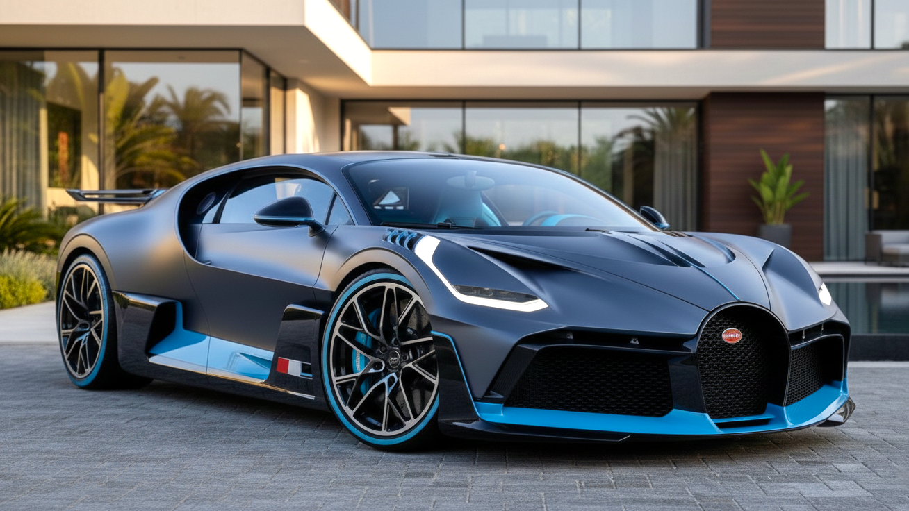 Bugatti Divo (2020) 2 black