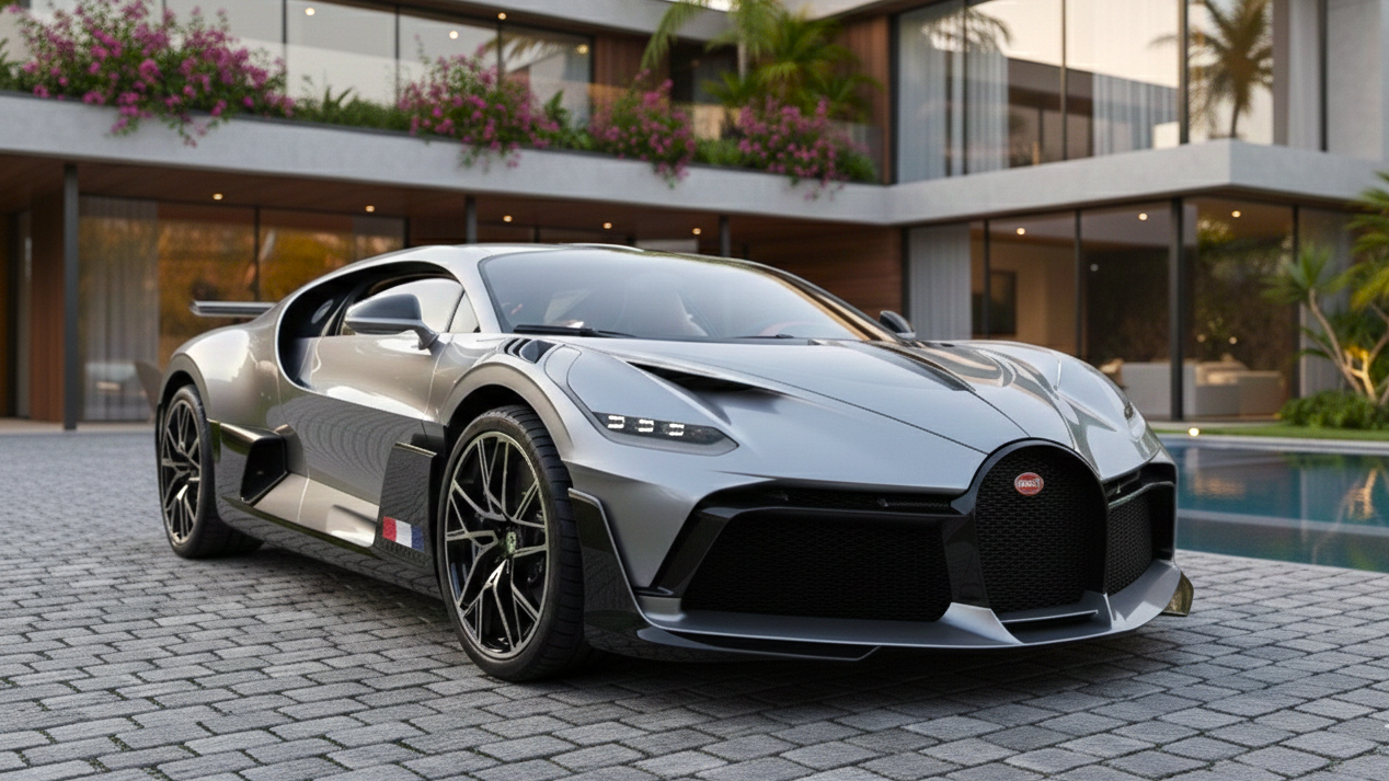 Bugatti Divo (2020) grey