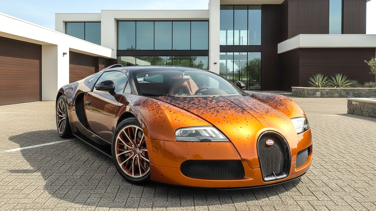 Bugatti Veyron 16.4 Grand Sport Venet 2011 orange