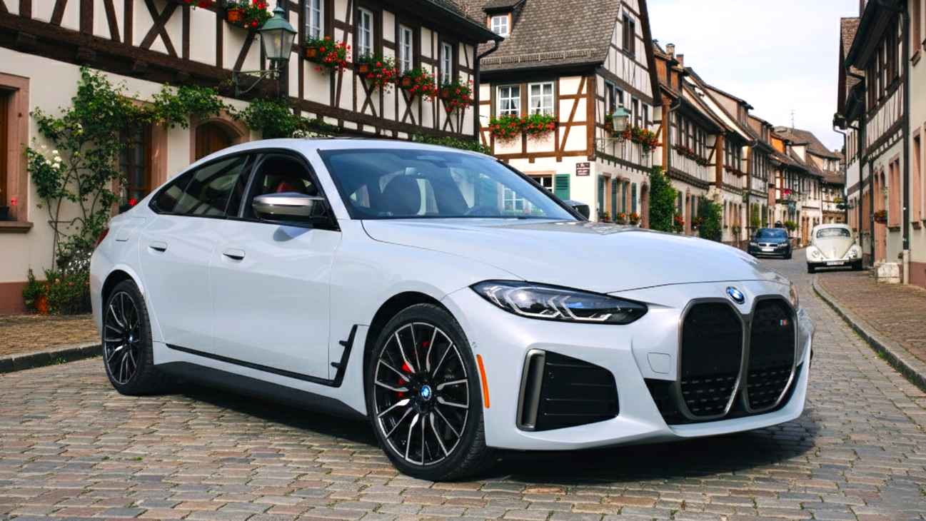 2022 BMW i4 grey colour