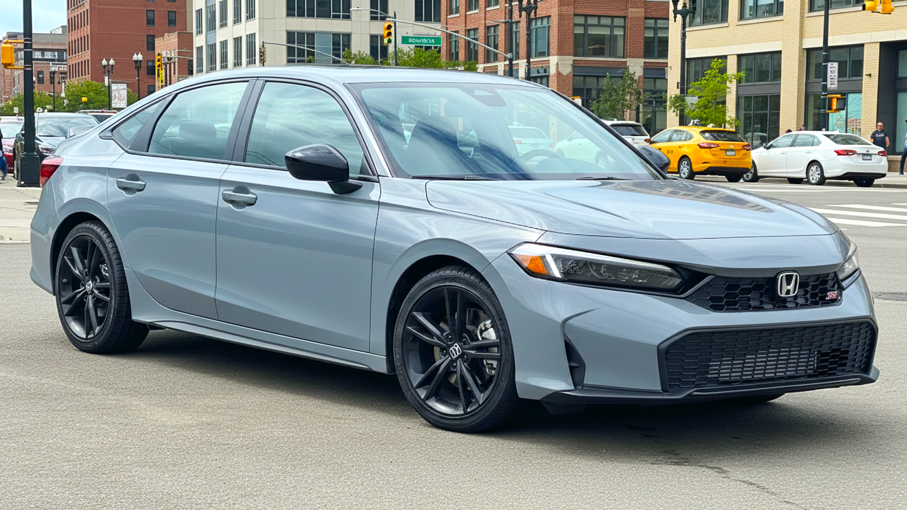 2025 Honda Civic Si grey colour