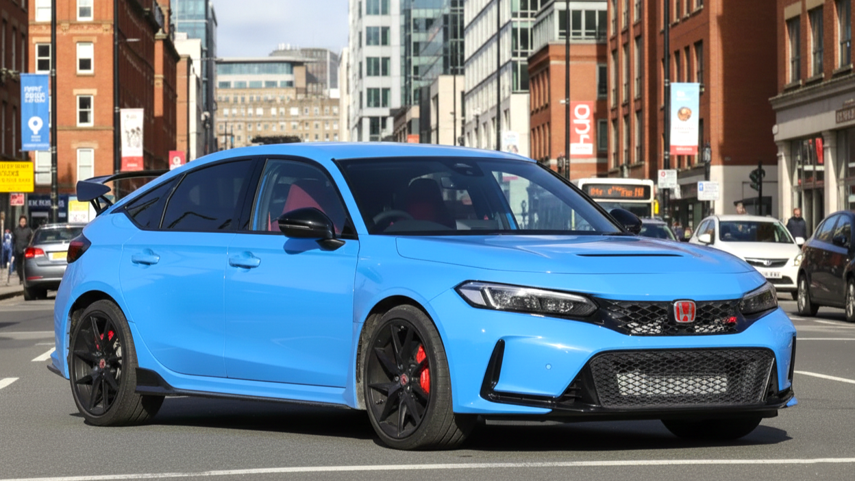 Honda Civic Type R 2 blue colour