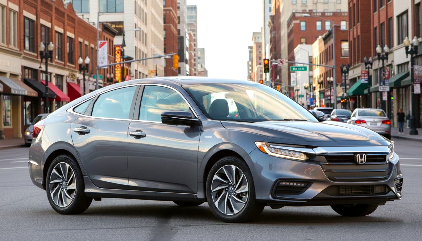 Honda Insight grey colour
