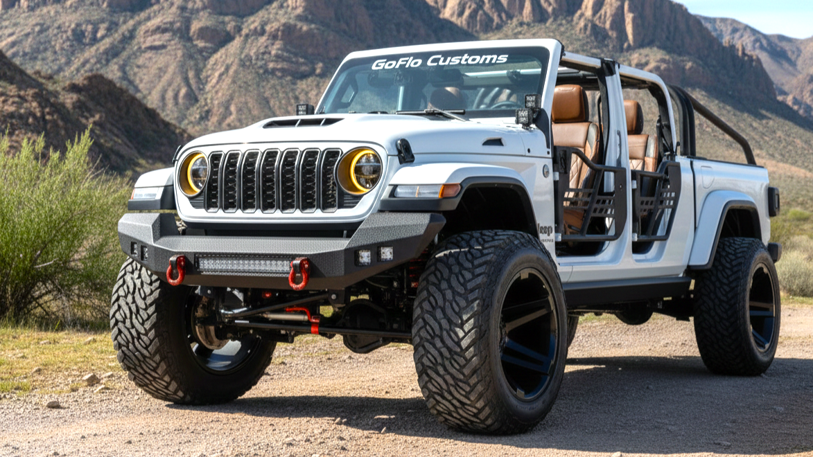 Jeep Gladiator white colour