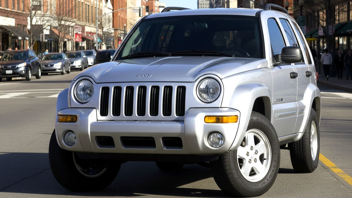 Jeep Liberty silver colour