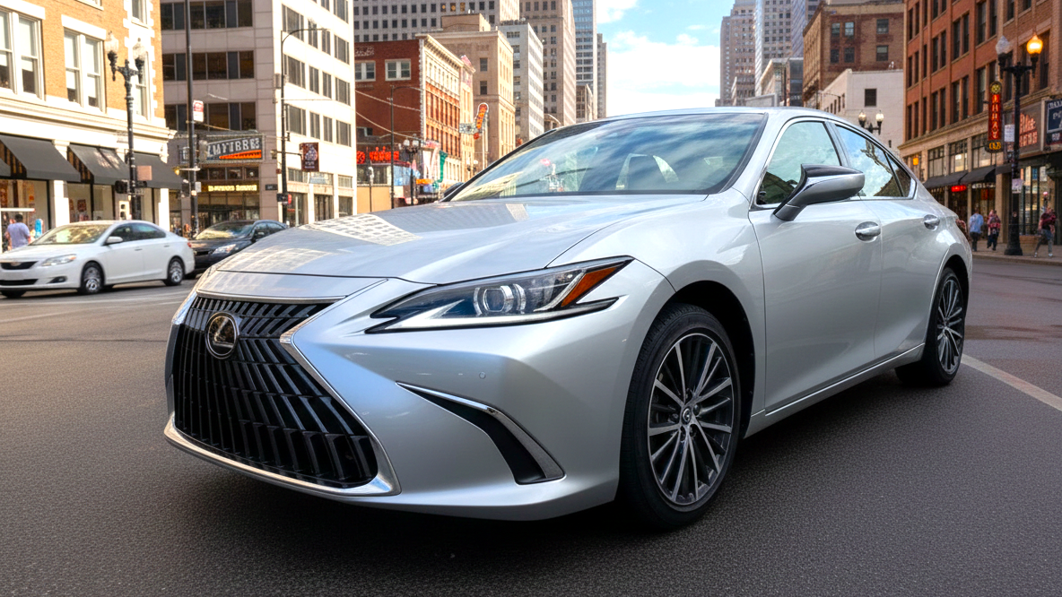 Lexus ES silver colour