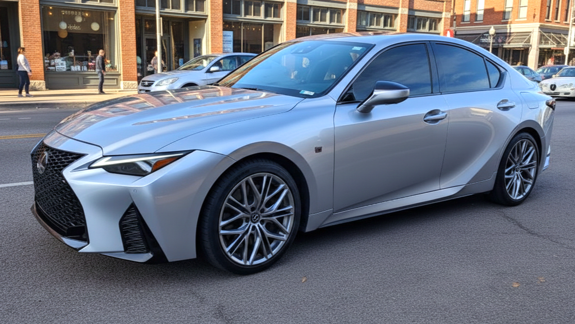 Lexus IS silver colour