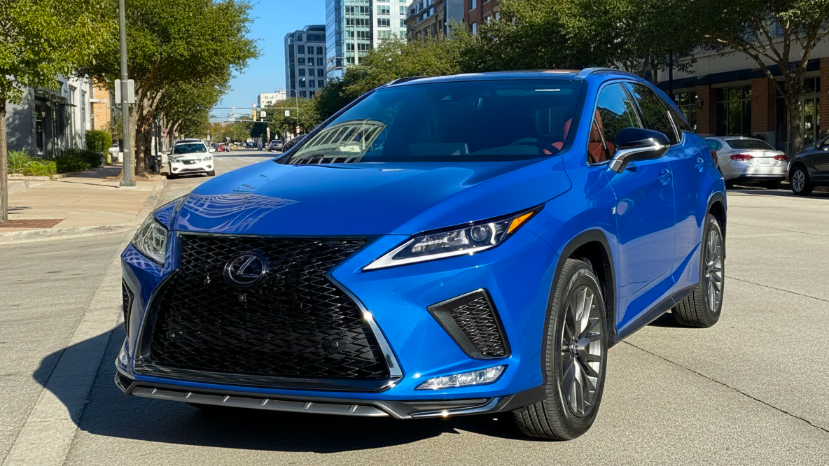 Lexus RX 2 blue colour