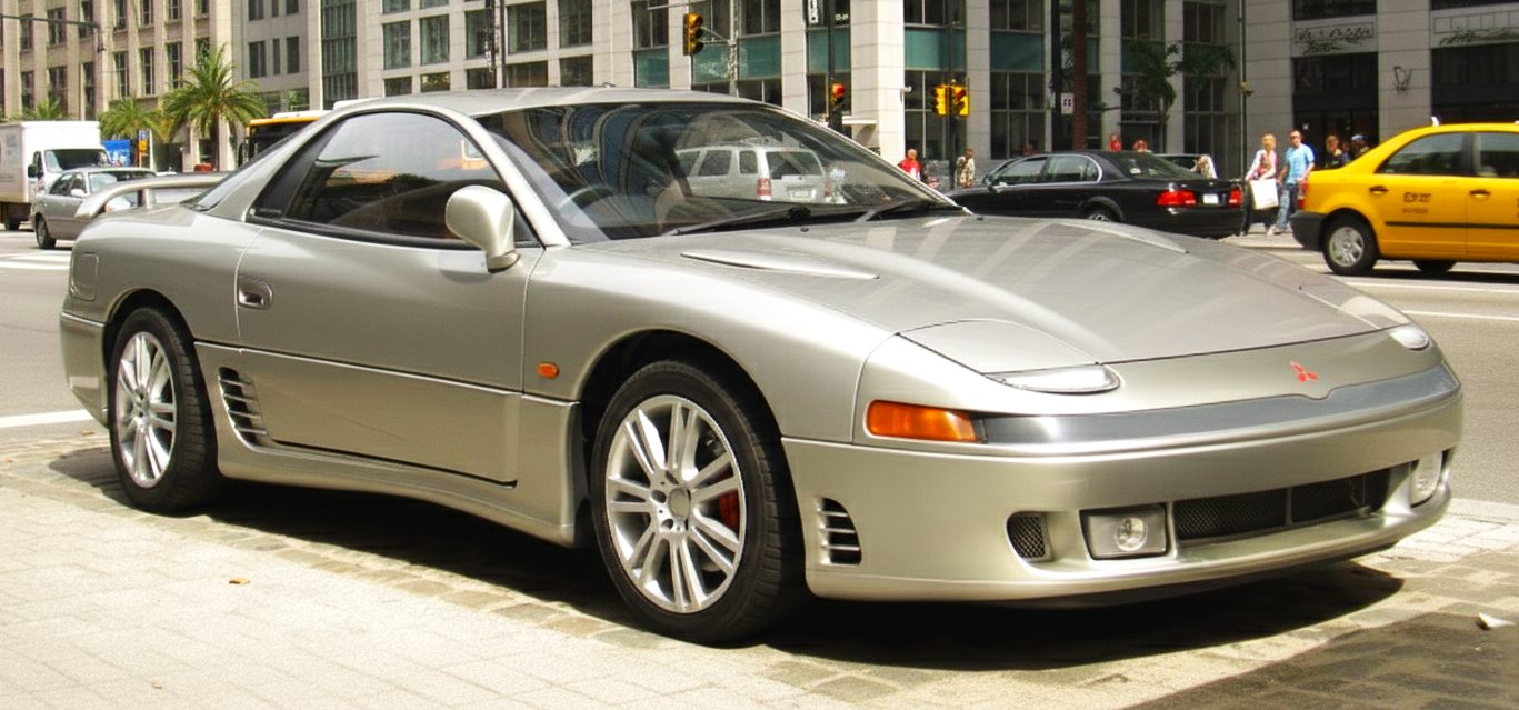 Mitsubishi 3000GT (GTO) silver colour