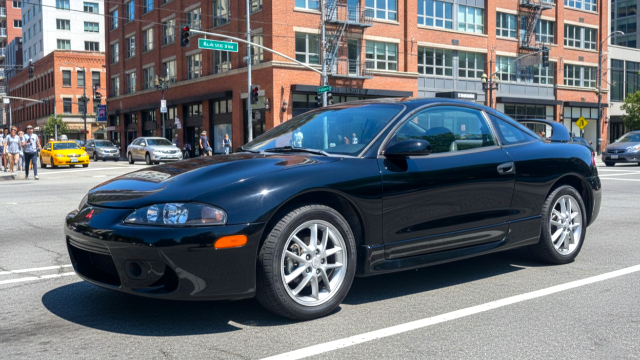 Mitsubishi Eclipse GSX black colour
