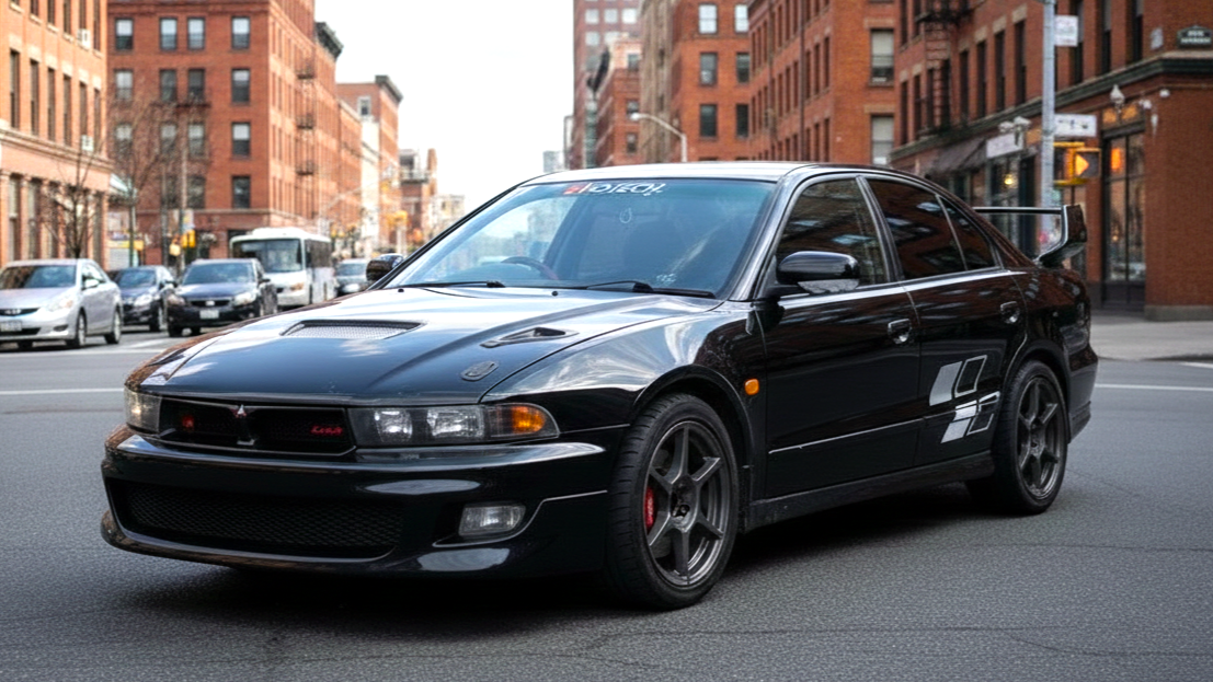 Mitsubishi Galant VR-4 2 black colour