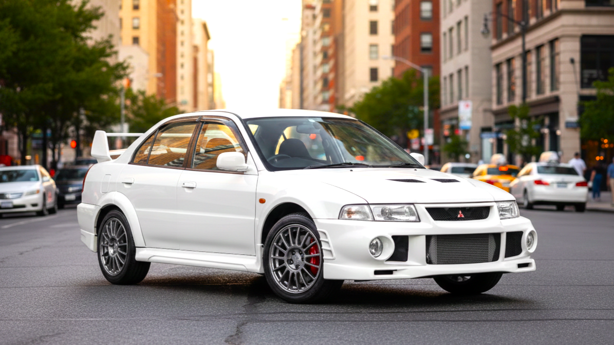 Mitsubishi Lancer GSR (Evolution 0) 2 white colour
