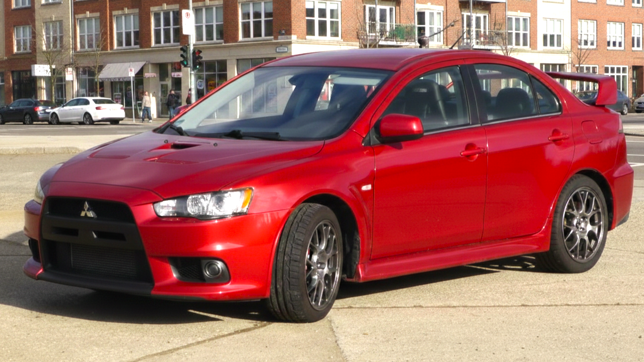 Mitsubishi Lancer GSR (Evolution 0) red colour