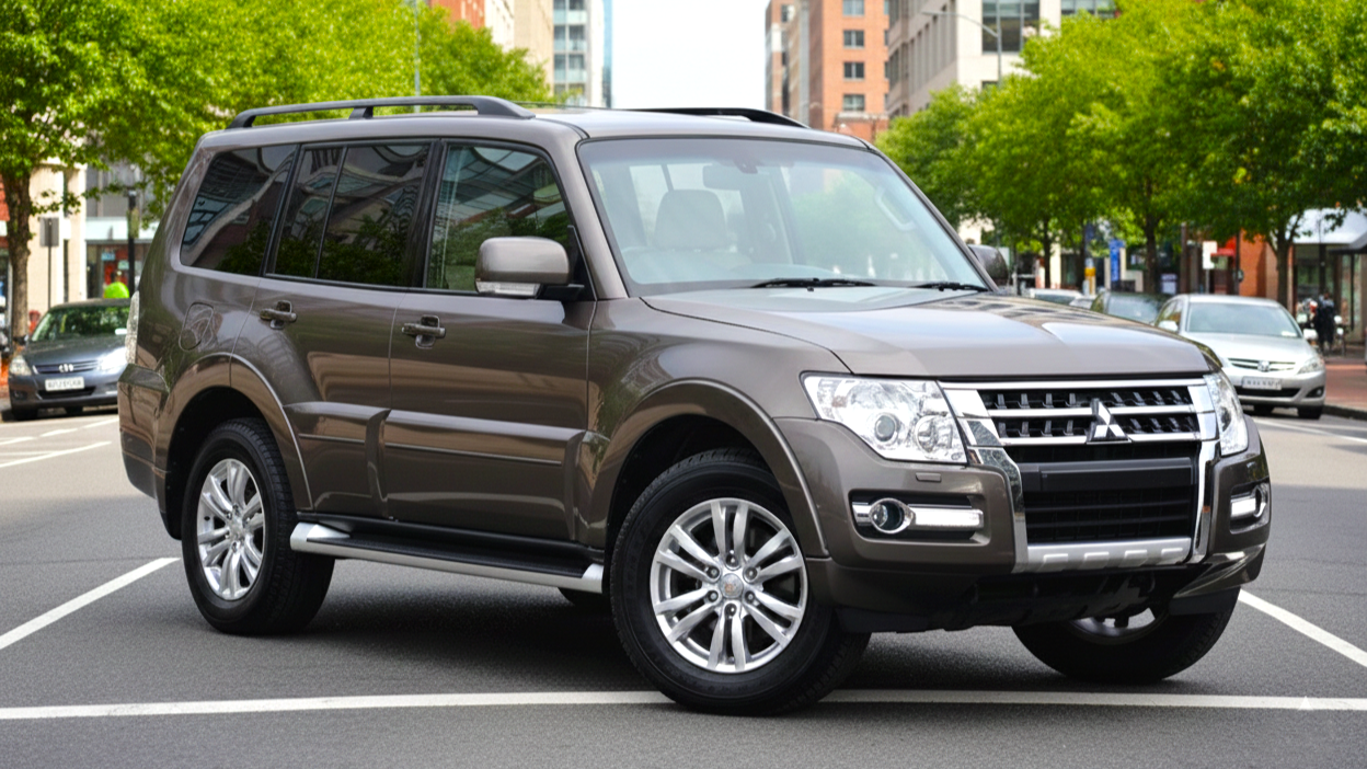 Mitsubishi Shogun grey colour