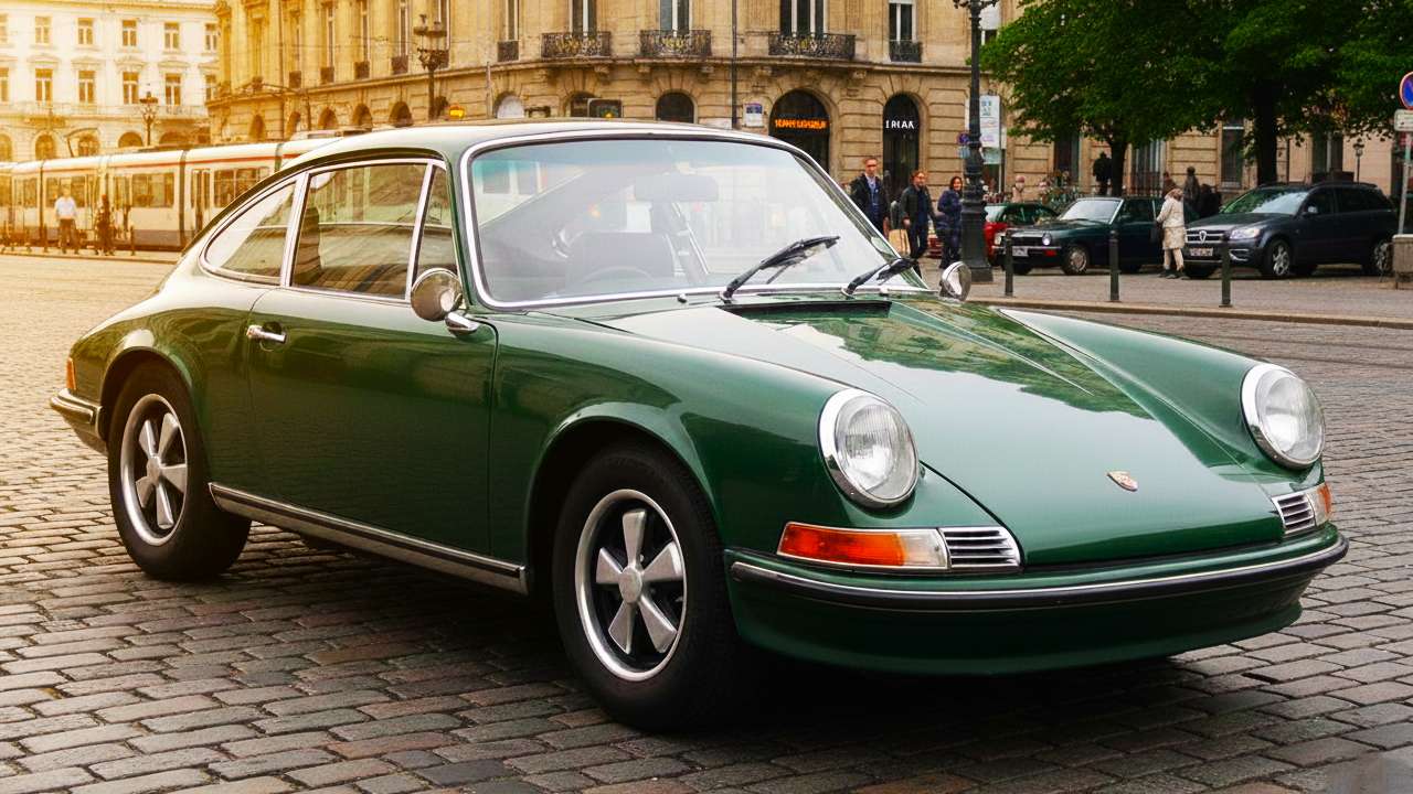 Porsche 911 2 green