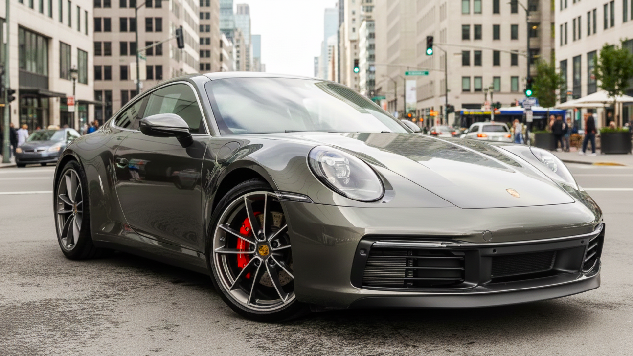 Porsche 992 2 серго цвета